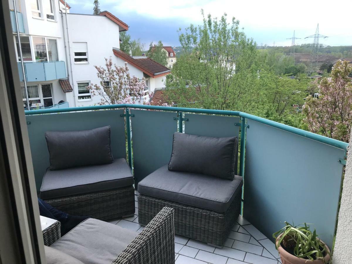 Kleine Wohnung Im Gruenen Дрезден Екстериор снимка
